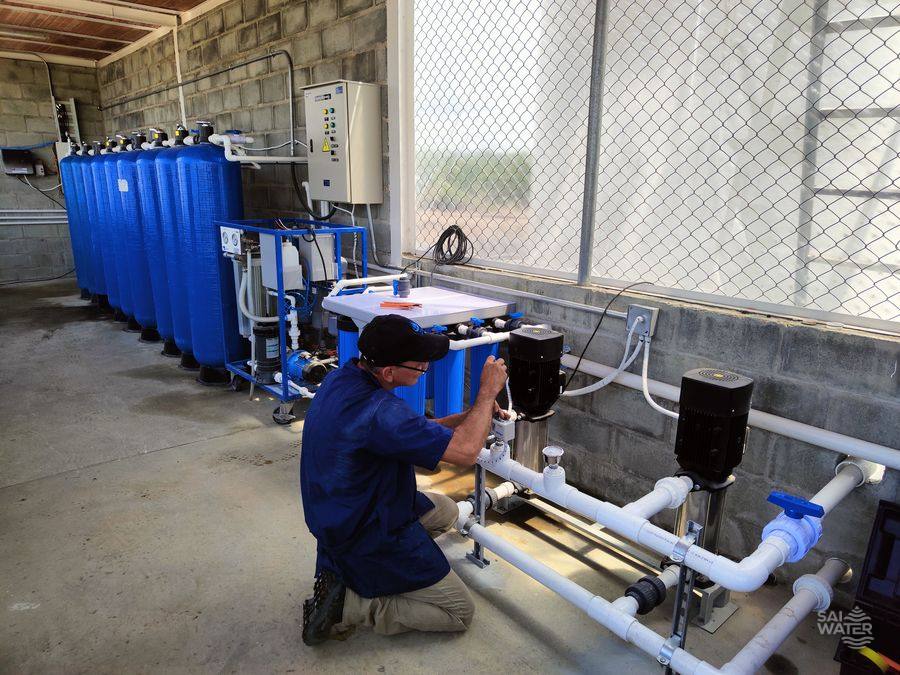 Equipo SAI WATER con EPP completo