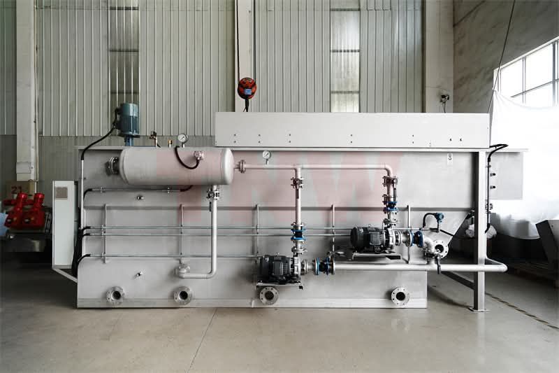 Sistema DAF Flotación por Aire Disuelto unidad industrial — SAI WATER Colombia